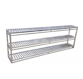 Giá để gia vị treo tường 3 tầng nan