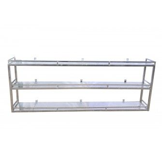 Giá để gia vị treo tường 3 tầng phẳng
