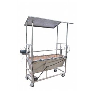Lò quay vịt 3 con kết hợp quay lợn