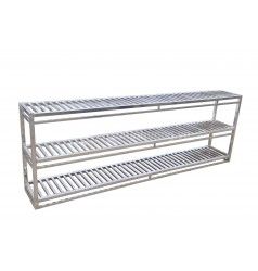 Giá để gia vị treo tường 3 tầng nan
