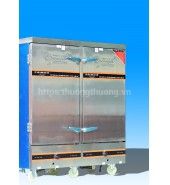 Tủ nấu cơm 24 khay gas điện kết hợp