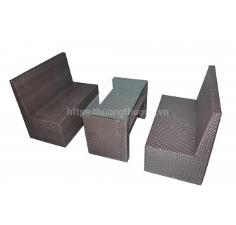 Bộ sofa cafe nâu