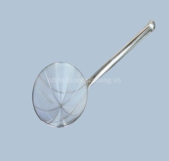 Chao lì inox cán dài
