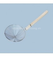 Chao lì inox cán gỗ