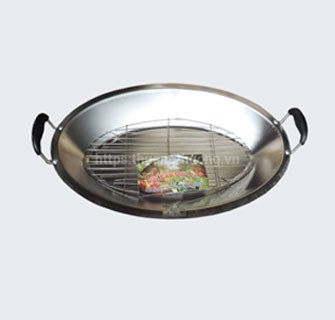 Khay inox hấp cá