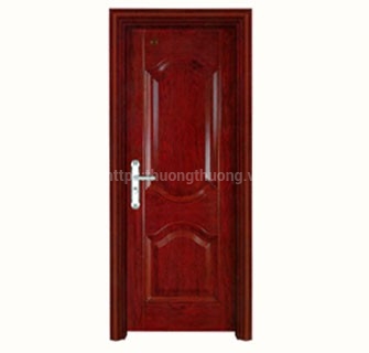 Cửa sắt gỗ tếch vàng 920