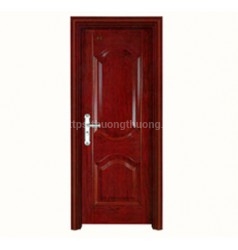 Cửa sắt gỗ tếch vàng 920