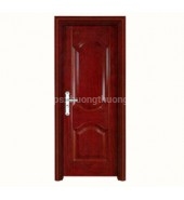 Cửa sắt gỗ tếch vàng 920