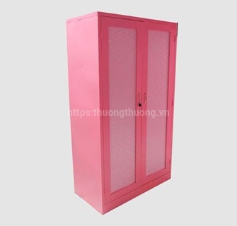 Tủ sắt đựng quần áo 2 cánh