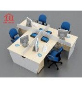 Bàn làm việc nhân viên văn phòng đẹp giá rẻ nhất
