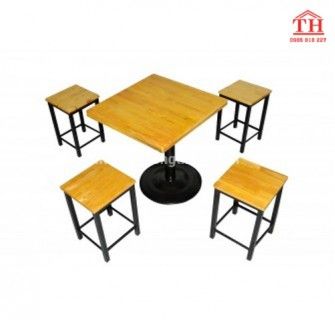 Bàn ghế quán ăn giá rẻ tiết kiệm không gian nhất