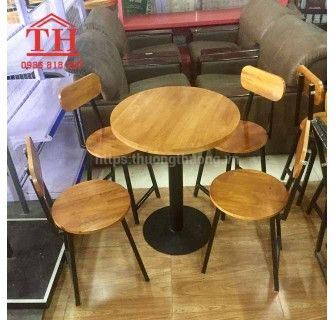 Bàn ghế cà phê gỗ giá rẻ chất lượng cao cực kì sang trọng