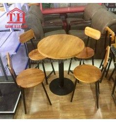 Bàn ghế cà phê gỗ giá rẻ chất lượng cao cực kì sang trọng