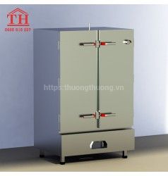 Tủ nấu cơm công nghiệp 50kg, 30kg đựng được từ 6-24 khay