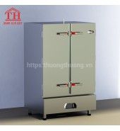 Tủ nấu cơm công nghiệp 50kg, 30kg đựng được từ 6-24 khay