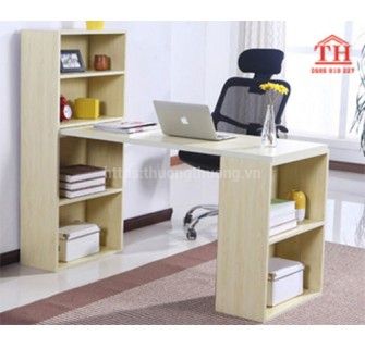 Nội thất bàn làm việc có kệ sách đẹp, tiện dụng nhất