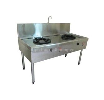 Bếp á công nghiệp 2 họng