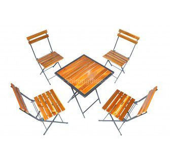 Bàn ghế cafe gỗ thông pallet mua ở đâu giá rẻ?