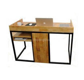Bàn làm việc có kệ sách