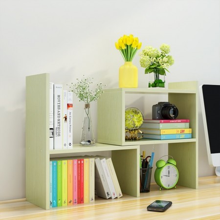 Kệ để bàn 4 ô thay giá sách
