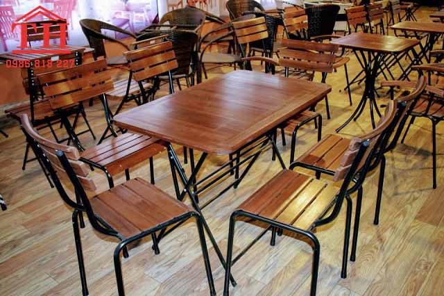 Description: Gháº¿ cafe háº¿n nÃ¢u pha tráº¯ng