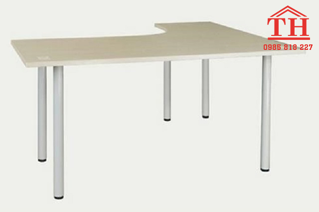 Mẫu bàn làm việc chữ L giá rẻ của Thưởng Thưởng
