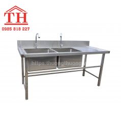 Bồn rửa inox công nghiệp đẹp