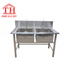 Chậu rửa inox công nghiệp đẹp