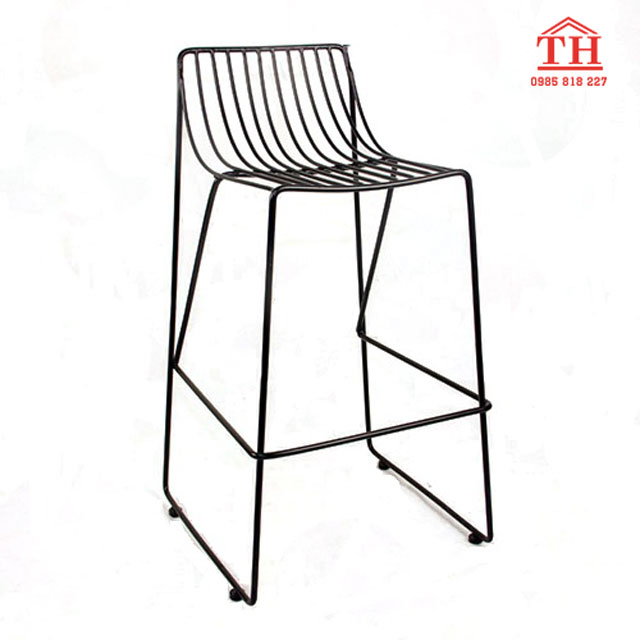 Sản phẩm ghế bar Tolix kẻ sọc ăn gian được kích thước