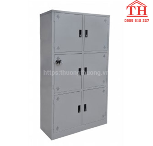 Tủ đựng tài liệu bằng sắt 6 ngăn