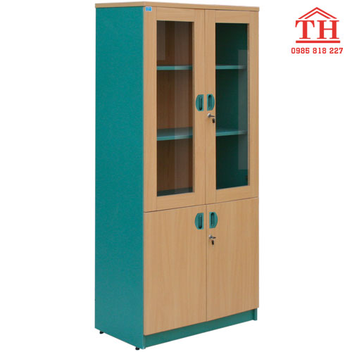 Tủ đựng tài liệu bằng gỗ có kích thước nhỏ gọn