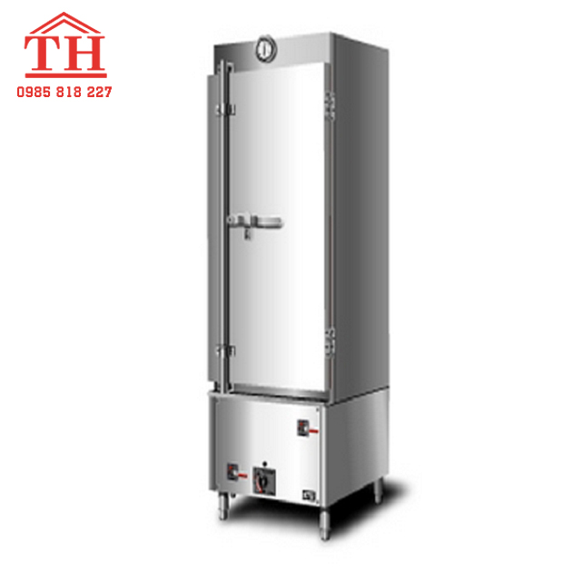 Description: Tá»§ náº¥u cÆ¡m 24 khay gas Äiá»n káº¿t há»£p
